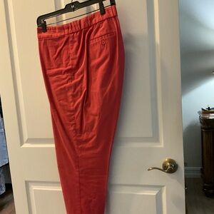 Talbots Men's Vibrant Red Chinos